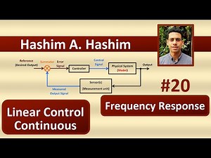 Continuous Linear Control #20 Introduction to frequency response مقدمة استجابة التردد و انواع