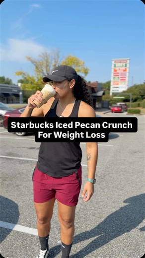 Starbucks Iced Pecan Crunch For Weight Loss Here’s what to order: 📋Grande shaken espresso 📋 Splash of oatmilk 📋 2 pumps of pecan syrup 📋 NO classic syrup 📋 1 stevia 📋Cinnamon powder Only about 100 calories compared to the regular one which is 500 calories #starbucks #weightlosshacks #caloriedeficitdiet #womensweightlosscoach #fitover30 #starbuckscoffee #womenspersonaltrainer #womensfitnesscoach | Jasia McCants