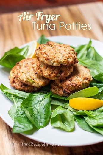 Air Fryer Tuna Patties Recipe CRISPY and LOW CARB | Best Recipe Box