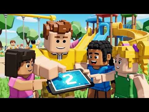 “Rainbow Roblox Counting! 🌈 Baby & Toddler Numbers Song 🎵”