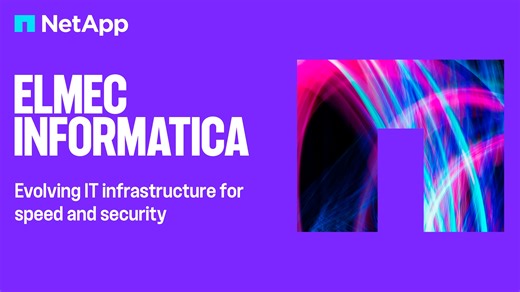 Elmec Informatica evolves its IT Infrastructure for speed and security | NetApp Video
