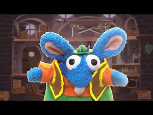 Morshu but its a funni blue rat