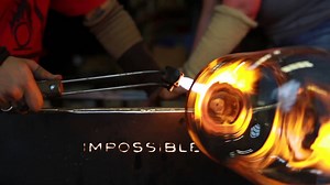 These hand-blown pendants from Niche - design process