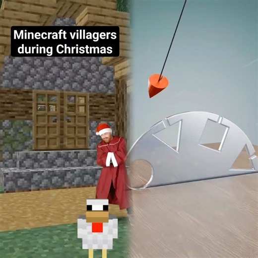 How Minecraft Villagers Are During Christmas
