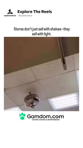 Explore The Reels on Instagram: "Grocery stores and big retailers use lighting as a quiet sales tool. Bright, warm lights in produce sections make fruits and vegetables look fresher and more colorful, which nudges shoppers to buy more. It’s a simple trick based on how our eyes judge quality and ripeness. Ambient lighting is also carefully tuned. Softer, warmer tones make stores feel comfortable, encouraging people to move slower and browse longer—conditions that increase impulse buying. With mod