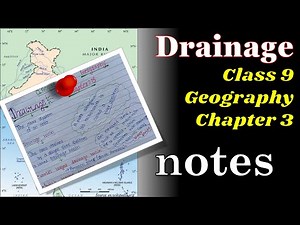 Class 9 Geography chapter 3 Drainage Notes | Drainage Notes | Our Study Committee