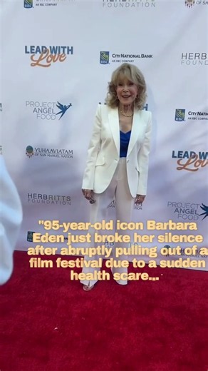 Barbara Eden 95 Speaks Out! ߙ #shorts #barbaraeden