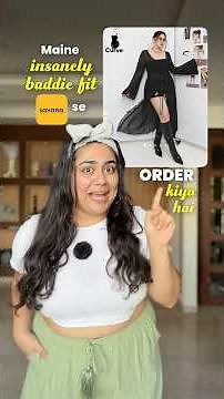 Savana Baddie Fit on a Plus Size Girl: PASS or FAIL? #plussizefashion #vaishnavithakur