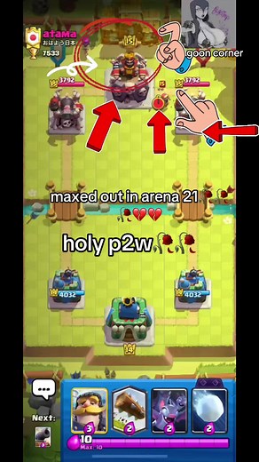 Maxed Out in Arena 21: Clash Royale Experience