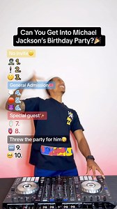 200K views · 1.5K reactions | Can You Get Into Michael Jackson’s Birthday Party? HAPPY BIRTHDAY TO THE KING OF POP! Today we celebrate MJ’s legacy and all of it’s glory Best way to do that? Throw a Michael Jackson Birthday Party!!拾 Hope you like the video!❤️ Let me know if you got in And make sure to drop a follow if you’re a MJ fan❤️‍ #michaeljackson #party | GallixC | Facebook