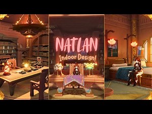 Natlan INDOOR Teapot ✨( W/ ID ) || Serenitea pot #genshinimpact