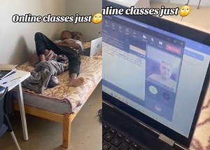 EISH WENA: Student caught napping in online class