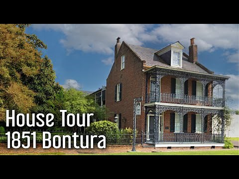 House Tour: 1851 Bontura - Natchez, MS