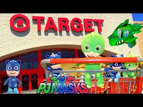 PJ Masks SEARCH FOR CATBOY! Gekko TOY SHOPPING at Target!