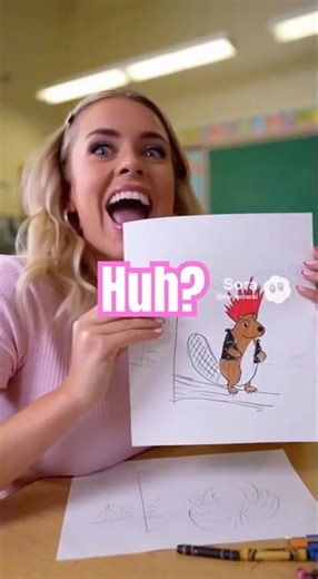 “Why Is There a Punk Beaver in My Class! 🤯”