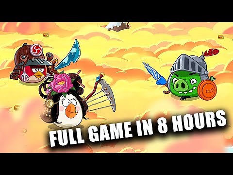 Angry Birds Epic - Full Game Walkthrough (All Levels, Adventure Story Mode) in 8 Hours (iOS,Android)