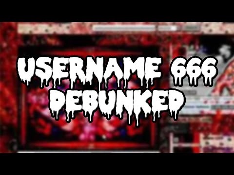 Username 666 Debunked