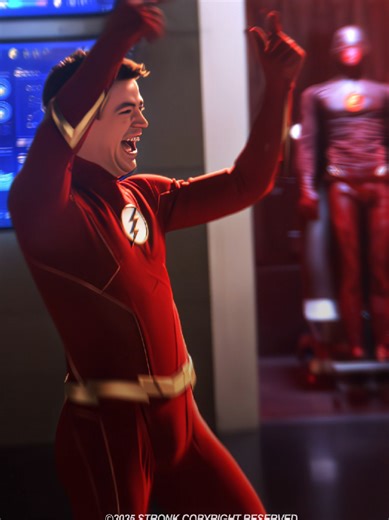 Funniest caption ever // Flash CW edit // #theflash #edit #goofy #dancing #falling