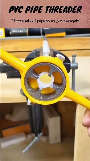 Portable PVC Pipe Threading Kit #diy #plumbing
