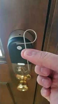 Nest Yale lock change batteries