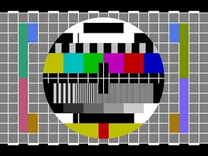 12-Hour TV Test Pattern for Screen Burn-In and Calibration in Stunning 4K Resolution