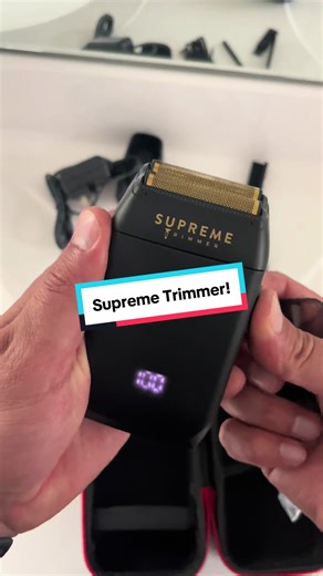 Unboxing my new waterproof @Supreme Trimmer Crunch Foil Shaver STF602 #unboxingasmr #asmrunboxing #foilshaver #shavetiktok #asmrunboxingsounds #supremetrimmer