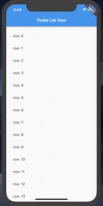 Flutter Tutorial part 2: Building a listview in Flutter