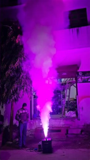 😍Smoke Machine Testing #shorts #svmdj #trending #light #event #youtubeshorts #dj #smokemachine