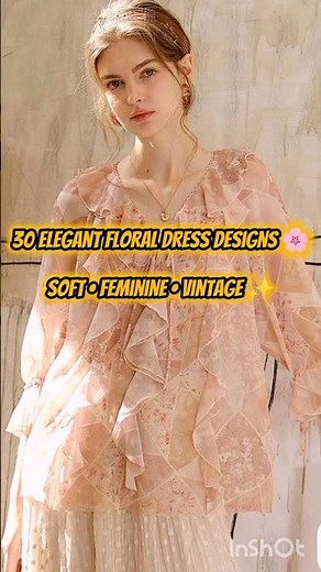 30 Elegant Floral Dress Designs 🌸 #FloralDresses #DressDesigns #WomensFashion