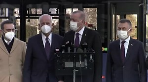 Turkey's Erdogan tests a driverless bus