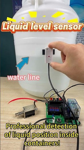 Non contact detection liquid level switch