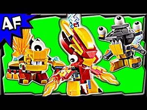 Lego Mixels Series 1 MURP & MIX Combos Animated Building Review