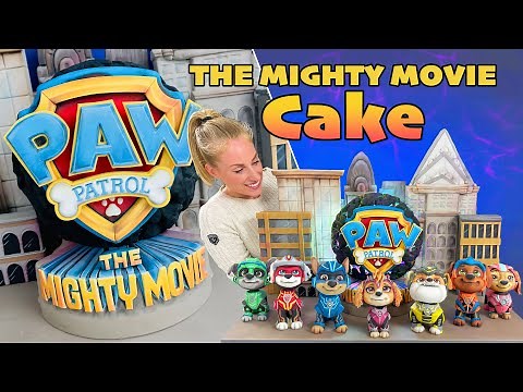 Paw Patrol The Mighty Movie: Unleashing Epic Edible Adventures in Cake #ad