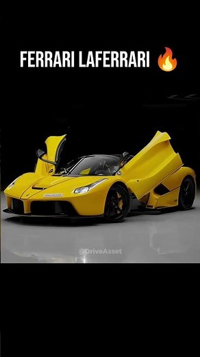 The $5,000,000 Ferrari LaFerrari Aperta! 💛 #Ferrari