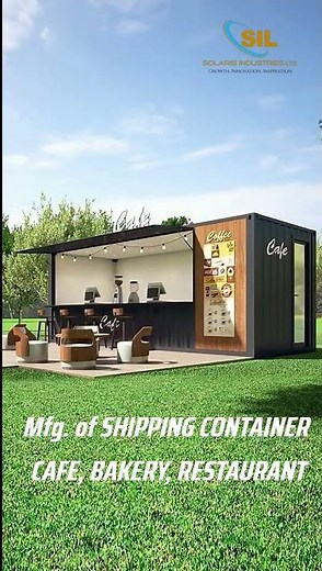 Solaris Shipping Container Café, Bakery & Restaurant | Unique Dining Experience