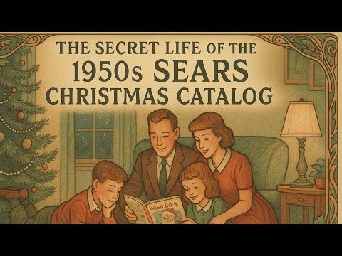 The Secret Life of the 1950s Sears Christmas Wish Book | Boring History for Sleep