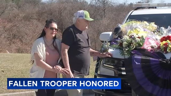 Chester County community honors fallen state trooper Timothy O'Connor with procession and tributes