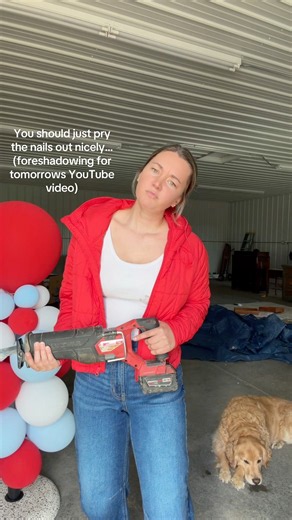 Will not be doing that in the next video 😳 #shorts #restoredbyalli #powertools