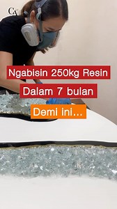 5.7K views | Tersisa 6 slot ya dear untuk online coursenya 殺❤️ Nikmati banyak fasilitas dengan mengikuti online course Ca Studio mulai dari 拾 Join grup VIP Q&A 拾 Materi yang selalu update 拾 Free workshop online tiap bulan 拾 Free data list supplier CA Studio Tunggu apalagi? Jangan sampai kehabisan ya ❤️ #fyp #trending #resinart #resinartwork #resincourse #courseresin #resinonlineworkshop #resinartindonesia #workshopresin #viral | CA Resin Studio | Facebook