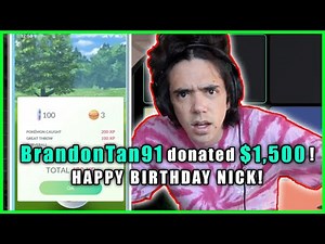 DONATING TO TRAINER TIPS NICK ON TWITCH TO CELEBRATE HIS BIRTHDAY