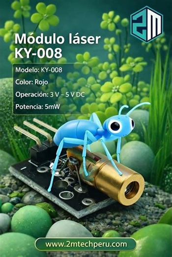 Módulo láser KY 008 2 #2mtechperu #huánuco