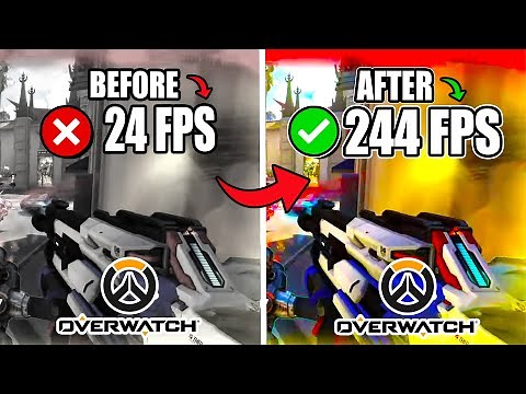 🔧OVERWATCH 2: BEST SETTINGS TO BOOST FPS AND FIX FPS DROPS / STUTTER 🔥 | Low-End PC 2025✔️