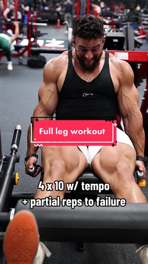 Intense Leg Day Workout with Larry Wheels for Hypertrophy