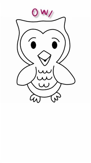 Owl 🦉 #painting #coloring #art #drawing #owl