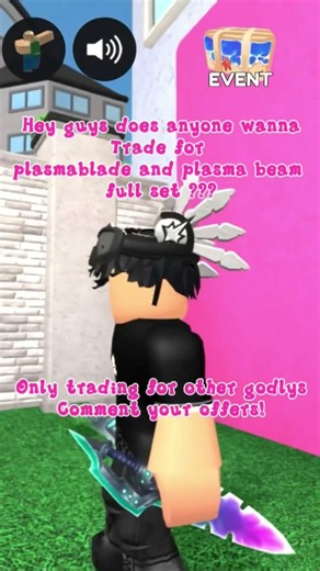 Trading Plasmablade & Plasmabeam! (Comment offers) #mm2#roblox#plasmablade#plasmabeam#short#gaming
