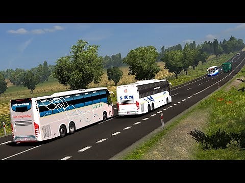 🔴SETC Bus Driving Simulator [Best Overtaking] SETC Mod for Euro Truck Simulator 2 Game