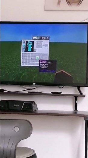 Das sind verschiedene Verzauberungen von dem mace und dem Dreizack #minecraft