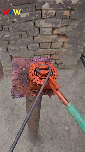 Boost Your Crafting Skills with Iron Bending Tool 🔥 #shorts