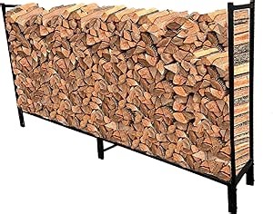 Firewood Rack - Made in USA - 8ft x 4ft - Full Face Cord