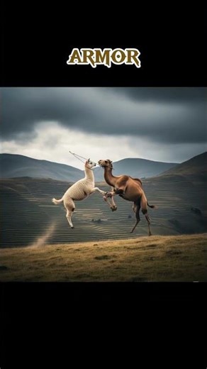 Alpaca vs Camel! Who Will Win?